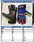 Football Gloves Kids - S – Blue/Yellow