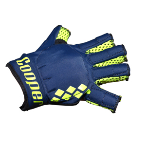 Hurling Gloves Navy/Yellow Kids R/H